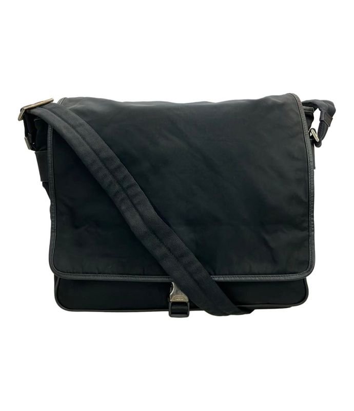 Prada Shoulder Bag Crossbody Nylon Leather V158x Men's Prada