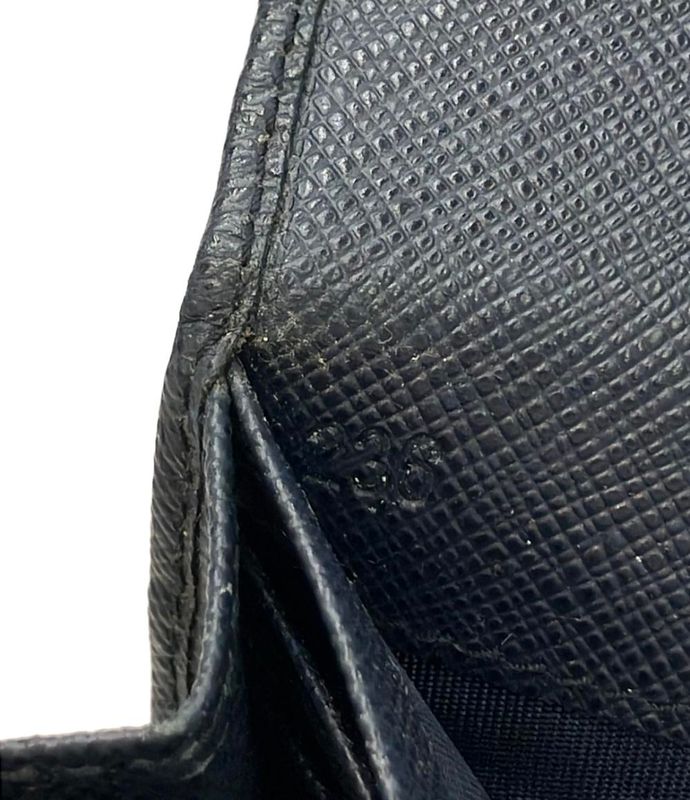 Prada Long Wallet Saffiano Triangle 1mh132 Ladies Men Prada