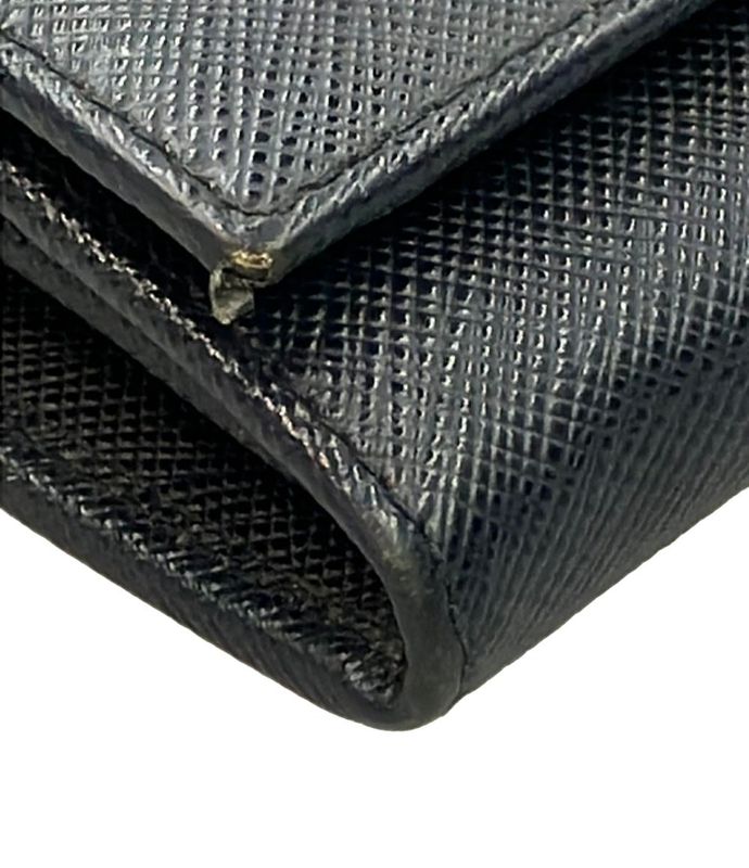 Prada Long Wallet Saffiano Triangle 1mh132 Ladies Men Prada