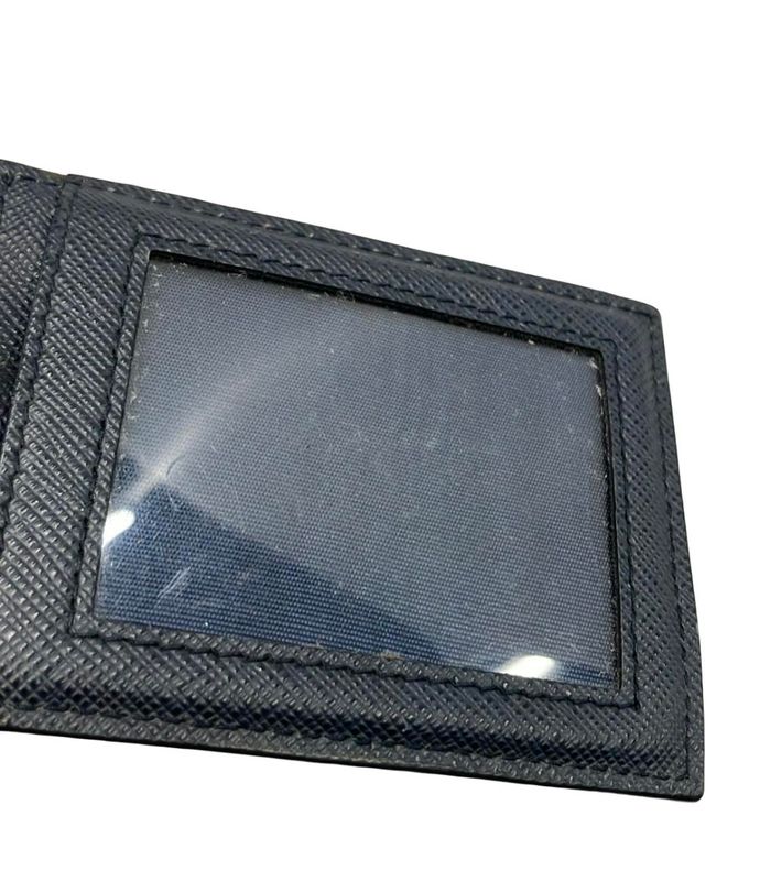 Prada Long Wallet Saffiano Triangle 1mh132 Ladies Men Prada