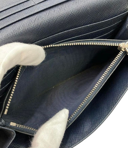 Prada Long Wallet Saffiano Triangle 1mh132 Ladies Men Prada