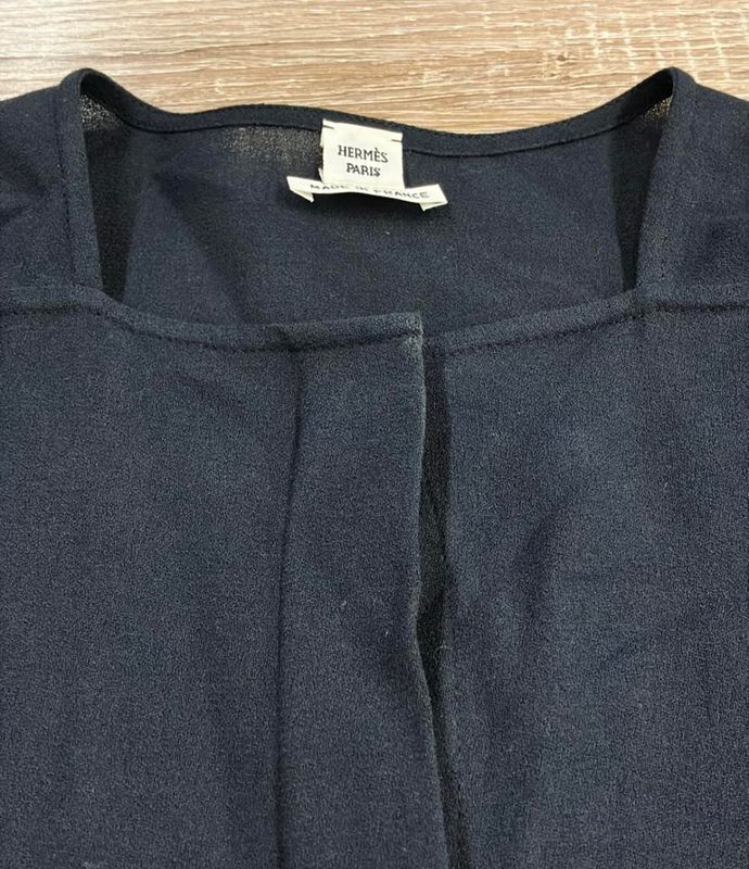 Hermes Short Sleeve Dress Women Size 34 (XS) Hermes