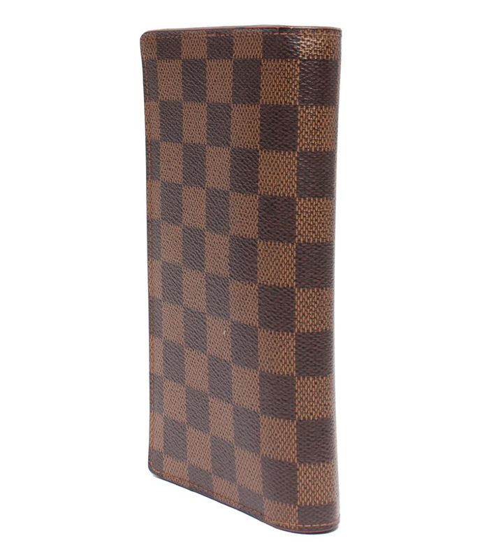 Damier Louis Vuitton Long Wallet Portefeuille Blazer N60017 Men's Ladies Louis