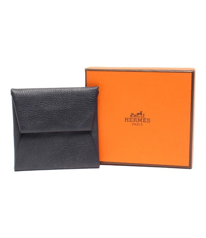 Hermes Coin Case Y Engraved Silver Hardware Bastia Women's Hermes