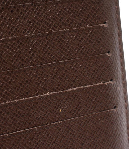 Damier Louis Vuitton Long Wallet Portefeuille Blazer N60017 Men's Ladies Louis