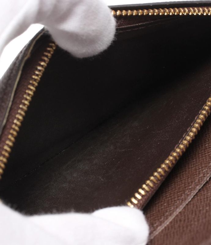 Damier Louis Vuitton Long Wallet Portefeuille Blazer N60017 Men's Ladies Louis