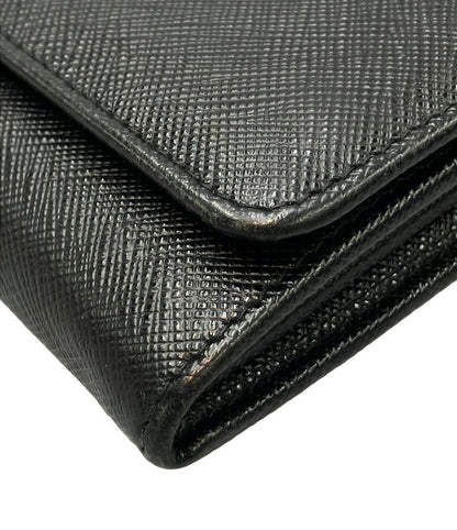 Prada Long Wallet Saffiano Metal Oro 1m1132 Ladies Prada