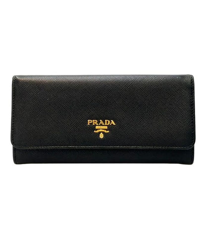 Prada Long Wallet Saffiano Metal Oro 1m1132 Ladies Prada