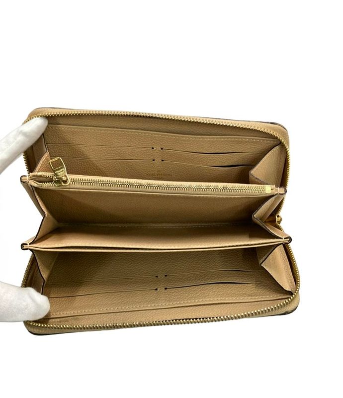 Louis Vuitton Round Zipper Long Wallet Zippy Wallet M60746 Ladies Louis Vuitton