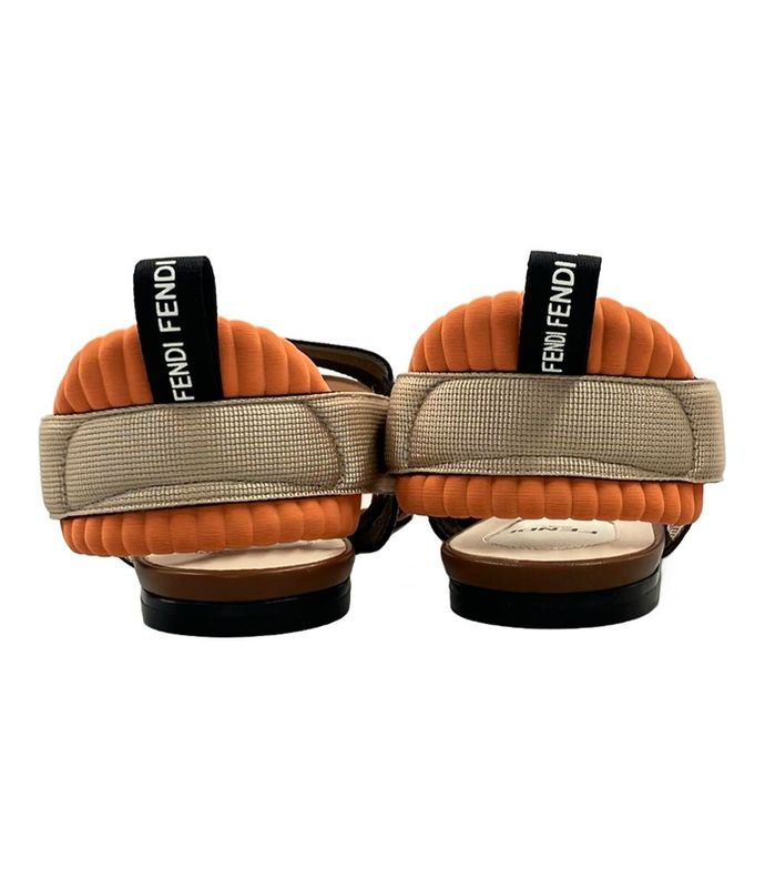 Fendi Flat Sandals Women's Size 37 (L) Fendi