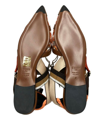 Fendi Flat Sandals Women's Size 37 (L) Fendi