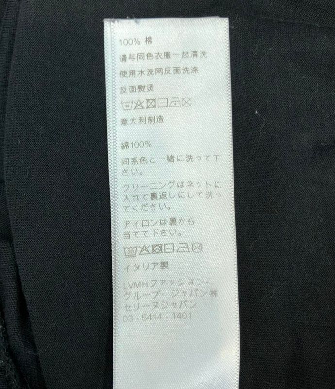 Celine Short Sleeve T-shirt Logo 2x314916g Womens SIZE S Celine