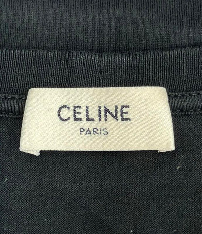 Celine Short Sleeve T-shirt Logo 2x314916g Womens SIZE S Celine