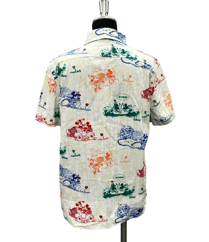 Gucci X Disney Short Sleeve Shirt Women's Size 48 (XL) Gucci X Disney