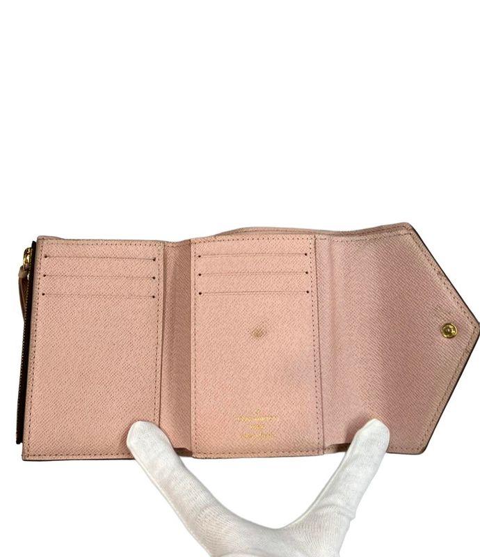 Louis Vuitton Trifold Wallet Portefeuille Victorine M62360 Women Louis Vuitton