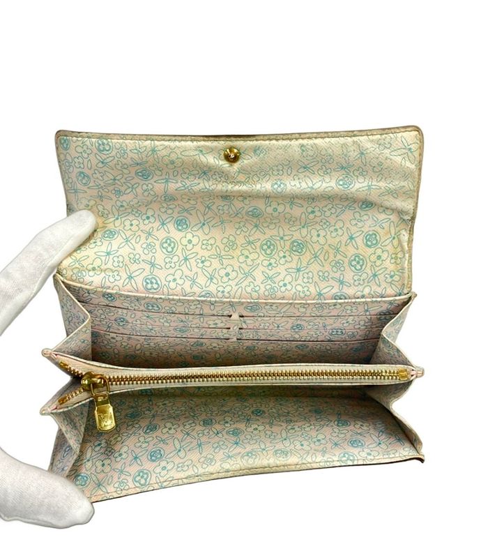 Louis Vuitton Monogram Portefeuille Sarah M60232 Women Louis Vuitton Long Wallet