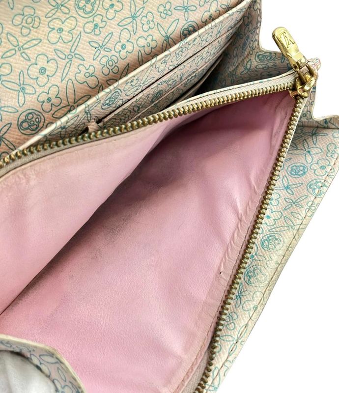 Louis Vuitton Monogram Portefeuille Sarah M60232 Women Louis Vuitton Long Wallet