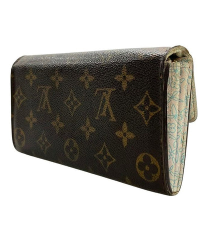 Louis Vuitton Monogram Portefeuille Sarah M60232 Women Louis Vuitton Long Wallet
