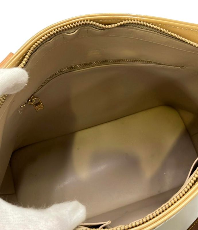 Vernis Louis Vuitton Tote Shoulder Bag Shoulder Bag Houston M91004 Women's