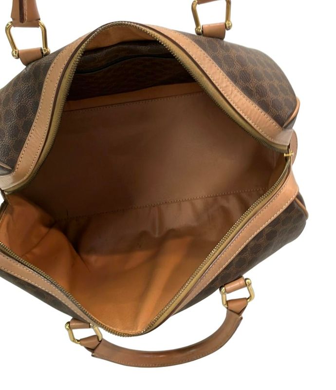 Celine Boston Bag Macadam Pattern Women's Celine