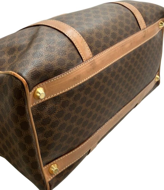 Celine Boston Bag Macadam Pattern Women's Celine