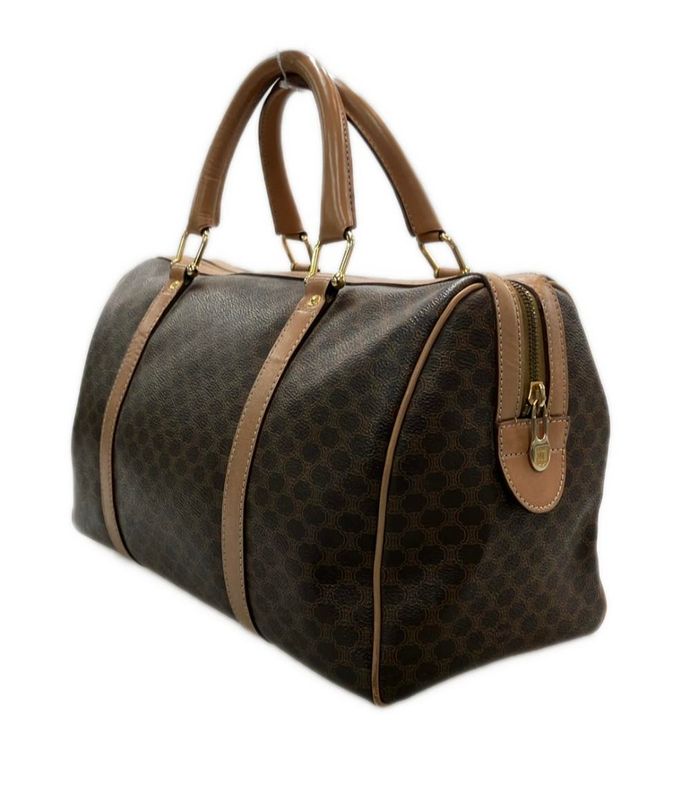 Celine Boston Bag Macadam Pattern Women's Celine