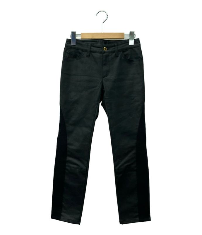 Louis Vuitton Leather Pants Rw132w F4pa15ddb Ladies Size 34 (XS) Louis Vuitton