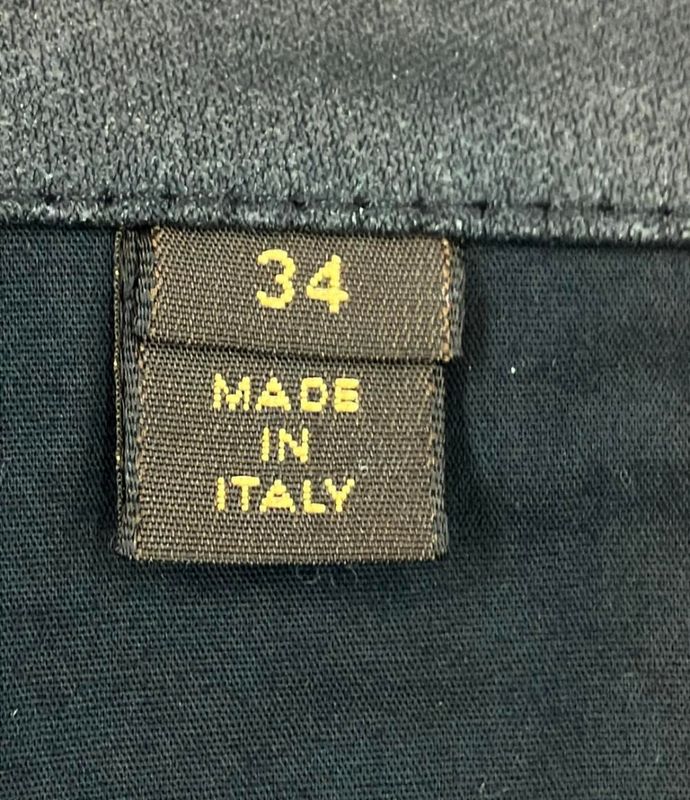 Louis Vuitton Leather Pants Rw132w F4pa15ddb Ladies Size 34 (XS) Louis Vuitton