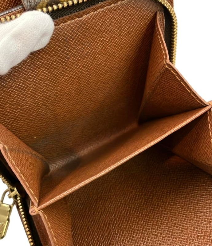 Louis Vuitton Bifold Wallet Compact Zip M61667 Ladies Louis Vuitton