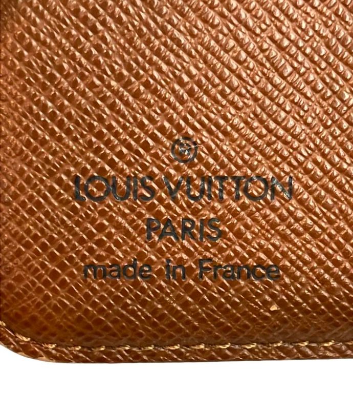 Louis Vuitton Bifold Wallet Compact Zip M61667 Ladies Louis Vuitton