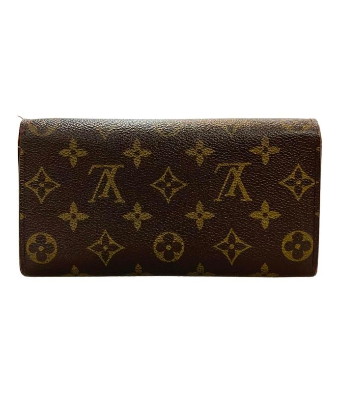 Louis Vuitton Monogram Portefeuille Sarah M61734 Women's Louis Vuitton Long