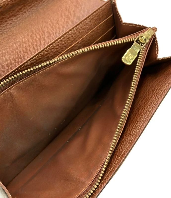 Louis Vuitton Monogram Portefeuille Sarah M61734 Women's Louis Vuitton Long