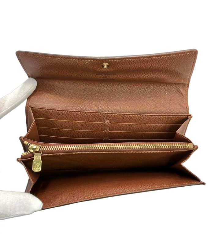 Louis Vuitton Monogram Portefeuille Sarah M61734 Women's Louis Vuitton Long