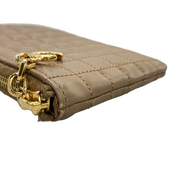 Celine Coin Case Quilted Leather Women's Celine