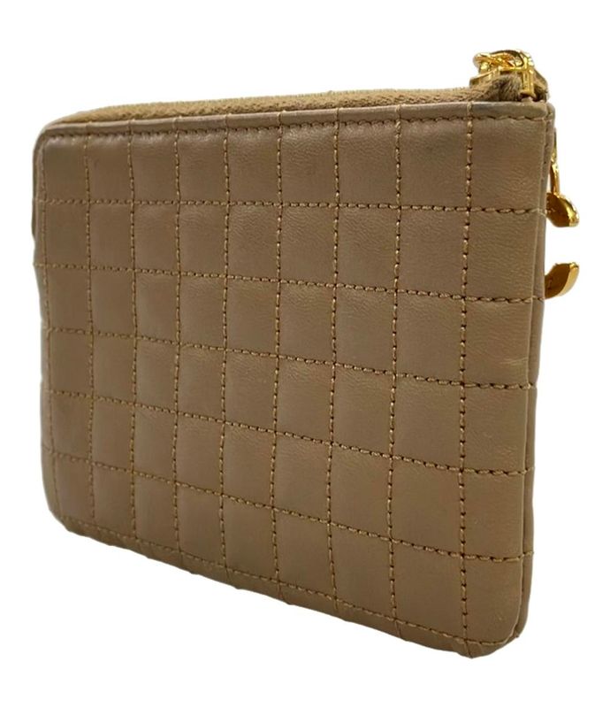 Celine Coin Case Quilted Leather Women's Celine