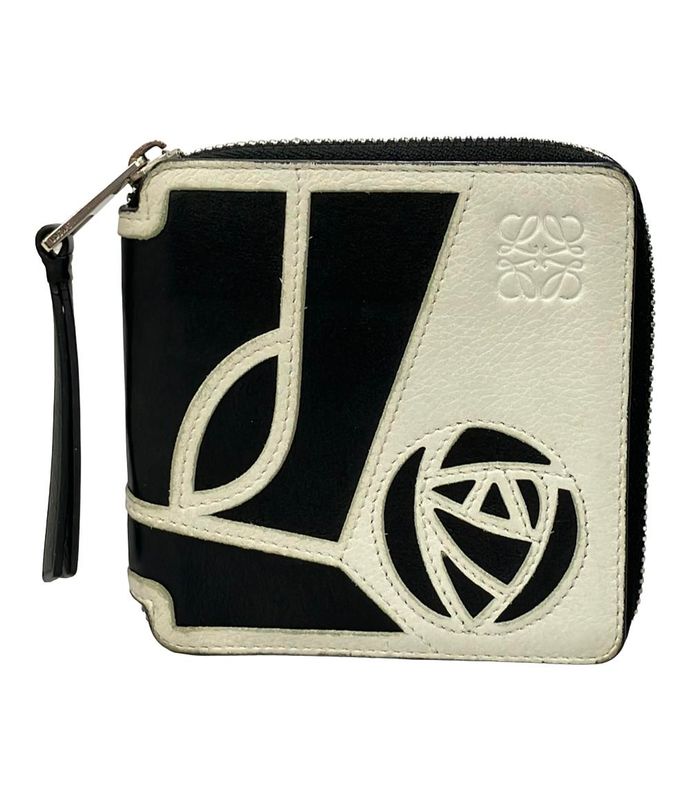Loewe Round Zipper Bifold Wallet for Women Loewe