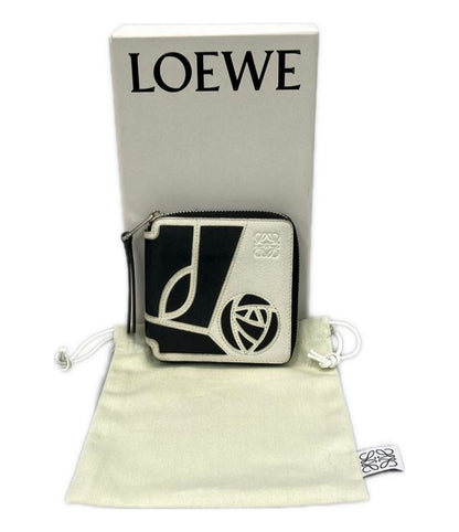 Loewe Round Zipper Bifold Wallet for Women Loewe