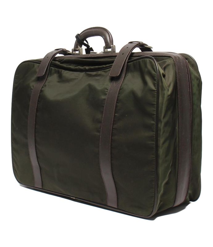 Prada Boston Bag Travel Bag V102/6 Men Women Prada