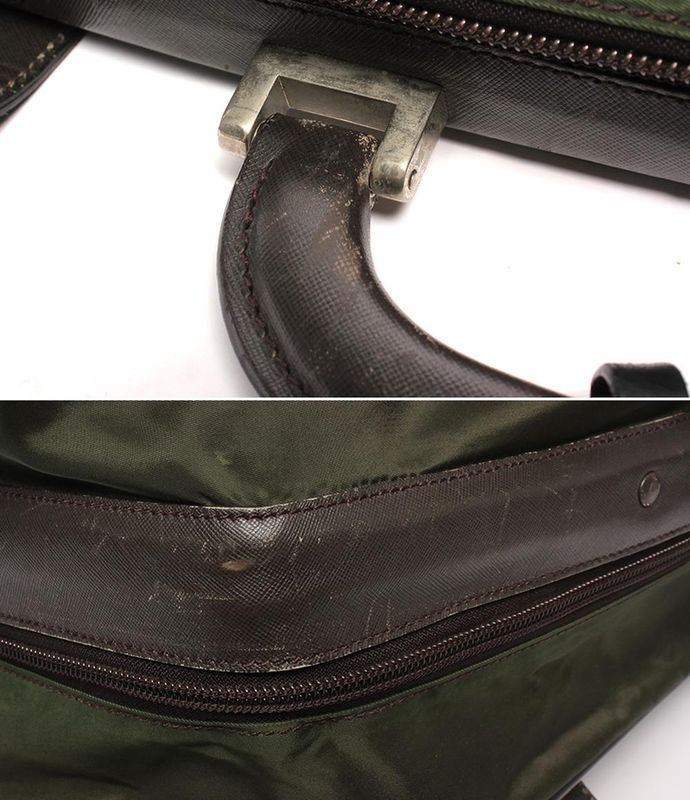 Prada Boston Bag Travel Bag V102/6 Men Women Prada