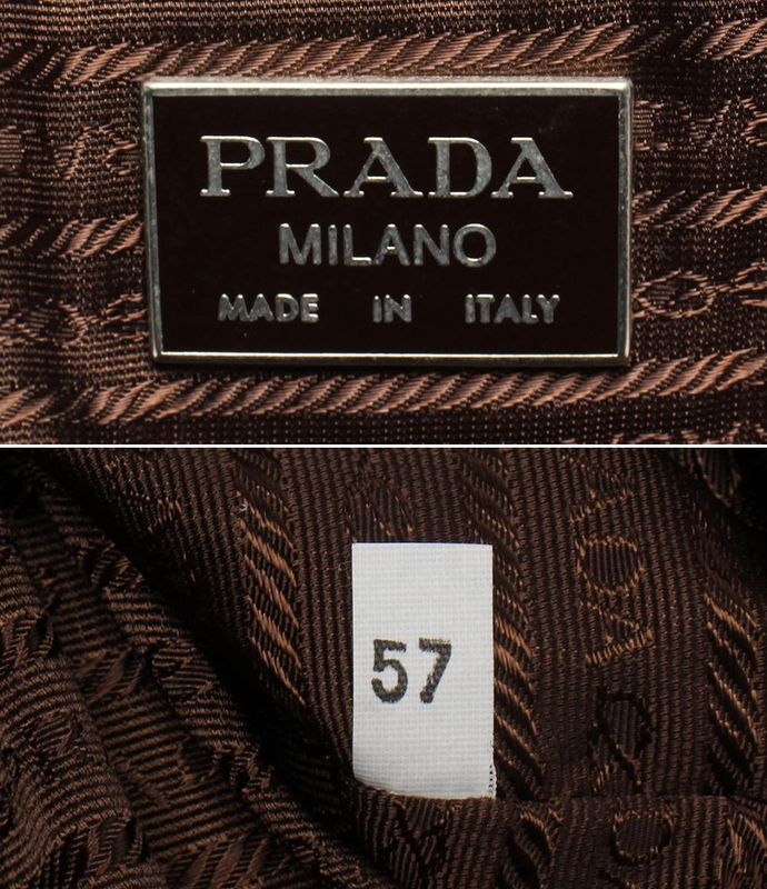 Prada Boston Bag Travel Bag V102/6 Men Women Prada