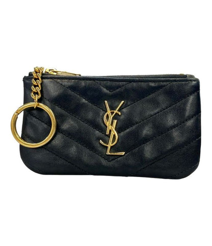 Saint Laurent Paris Coin Case With Key Ring Men's Saint Laurent Paris