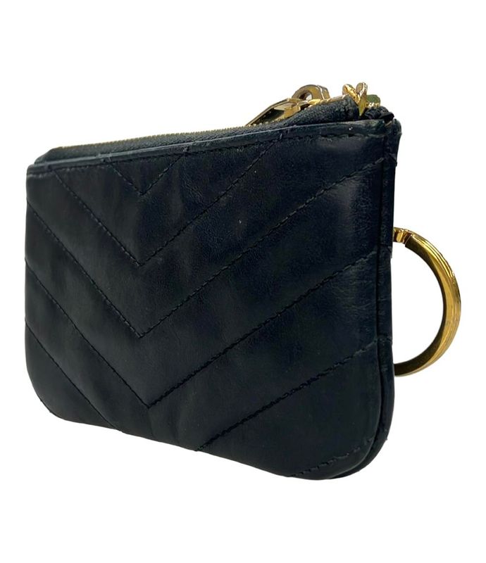 Saint Laurent Paris Coin Case With Key Ring Men's Saint Laurent Paris