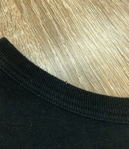 Saint Laurent Short Sleeve T-Shirt Damaged Ty74 673411 Y36lw 1050 Men's Size XS