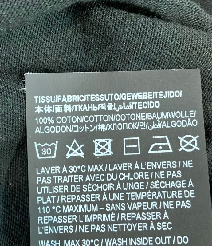 Saint Laurent Short Sleeve T-Shirt Damaged Ty74 673411 Y36lw 1050 Men's Size XS