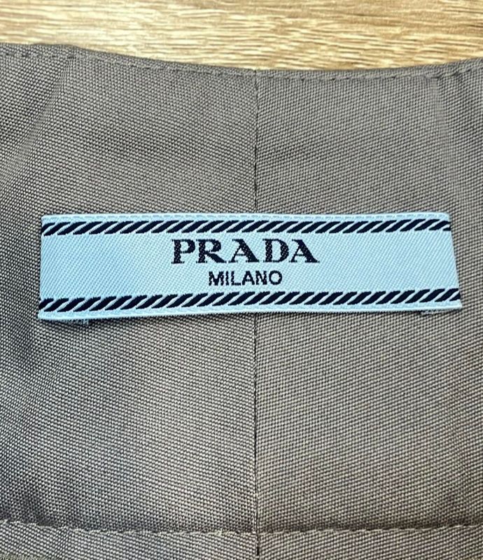 Prada High Waist Wide Pants Women Size 36 (S) Prada