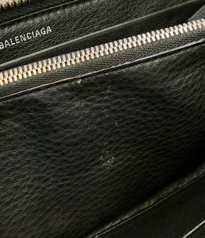 Balenciaga Round Zipper Long Wallet Men's Women's Balenciaga