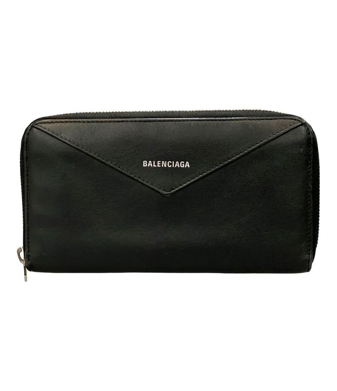 Balenciaga Round Zipper Long Wallet Men's Women's Balenciaga