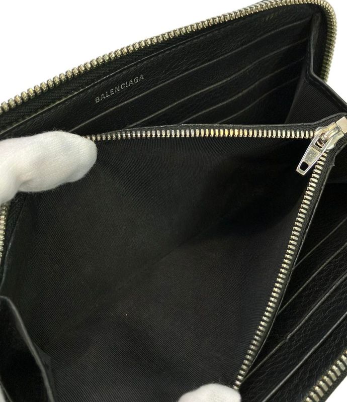 Balenciaga Round Zipper Long Wallet Men's Women's Balenciaga