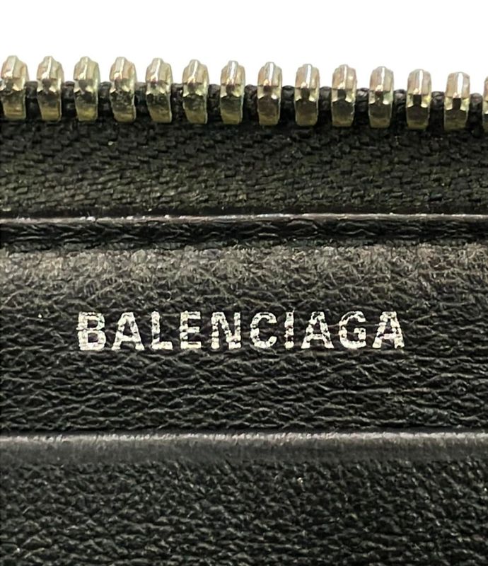 Balenciaga Round Zipper Long Wallet Men's Women's Balenciaga