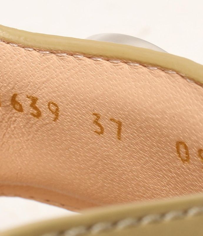 Gucci Wood Slide Sandals Interlocking Women's Size 37 (L) Gucci